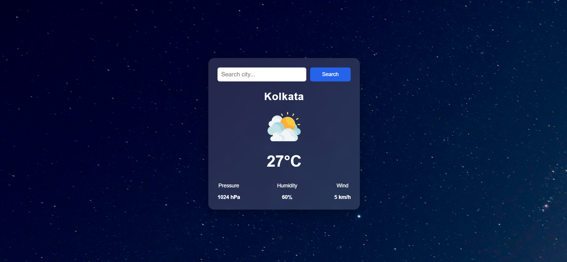 Weather App